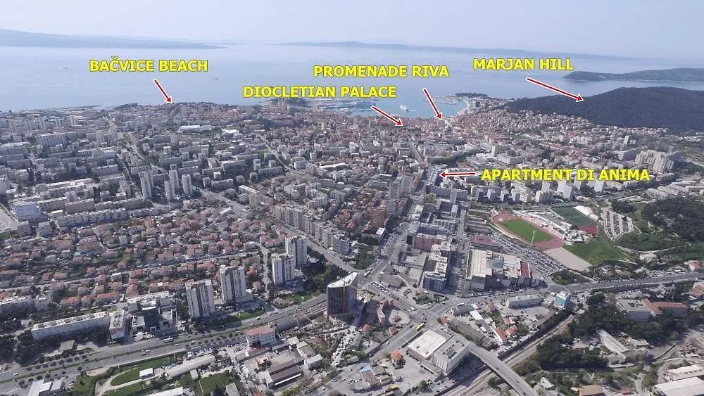 Apartment Di Anima Split 0*,  Croacia